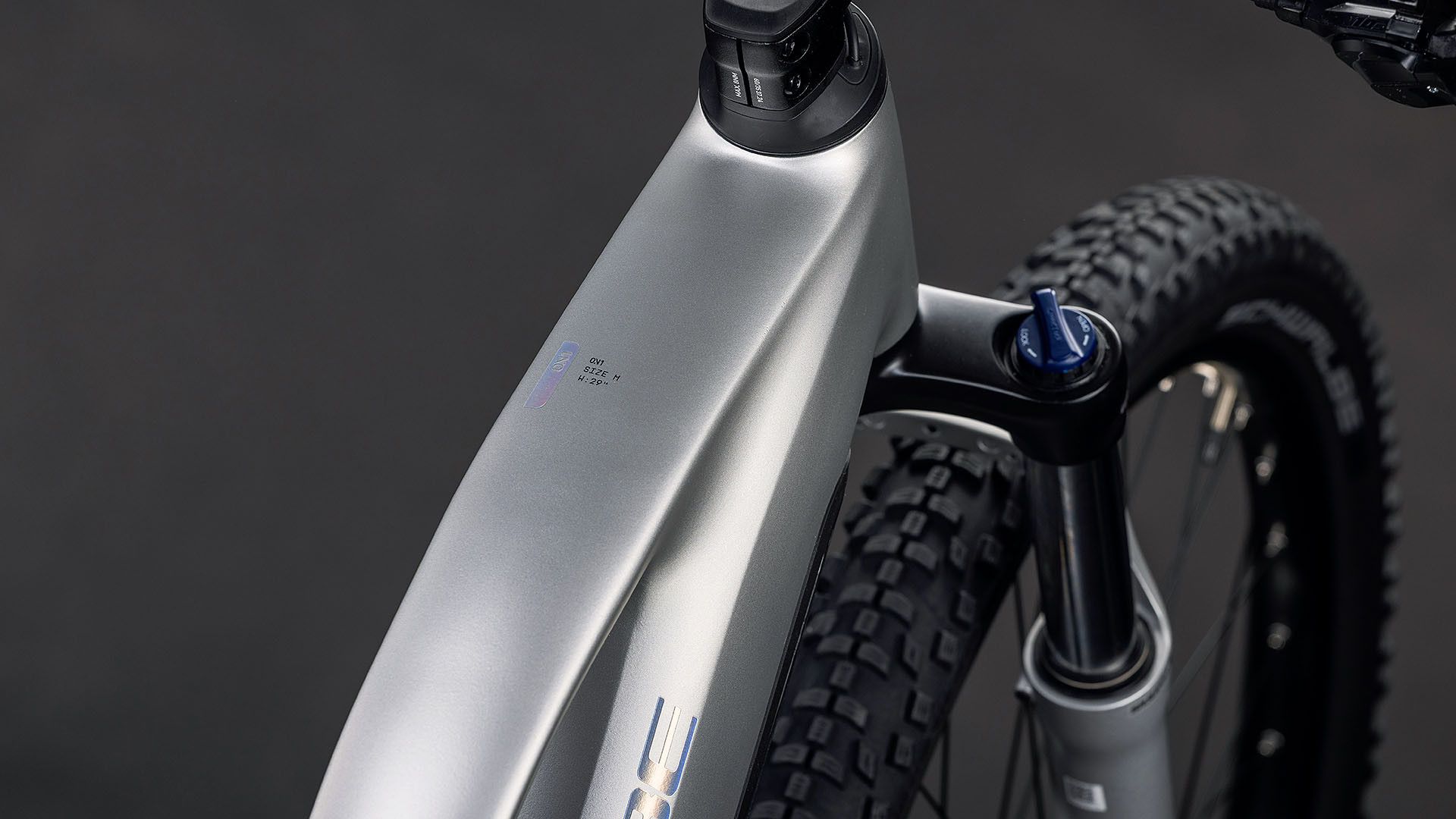 VTT Électrique Semi-Rigide Cube Reaction Hybrid One 600 Trapeze Shimano 10V 600 Wh Bosch 120 Nm 29'' Gris Sleek 2026