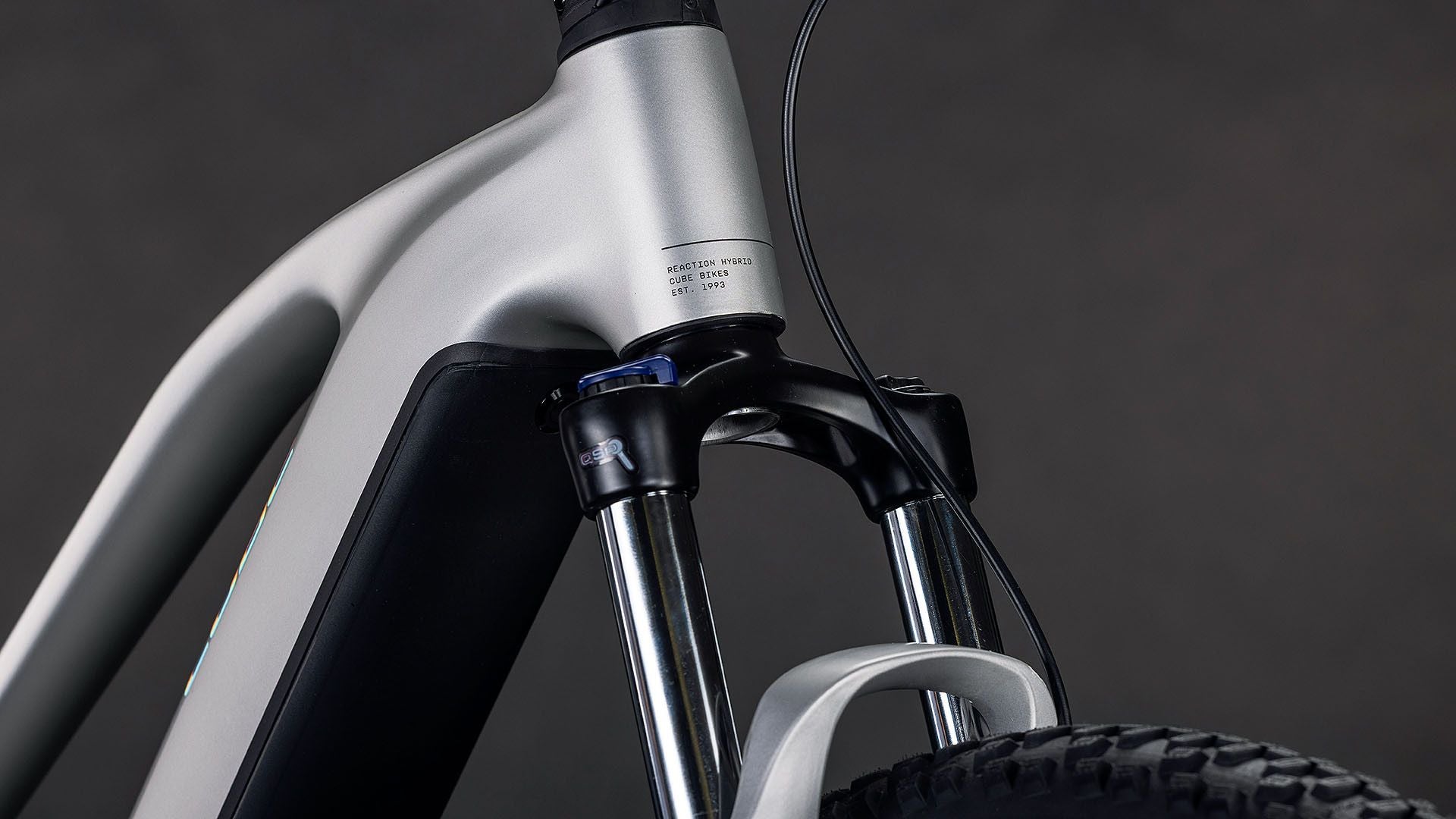 VTT Électrique Semi-Rigide Cube Reaction Hybrid One 600 Trapeze Shimano 10V 600 Wh Bosch 120 Nm 29'' Gris Sleek 2026