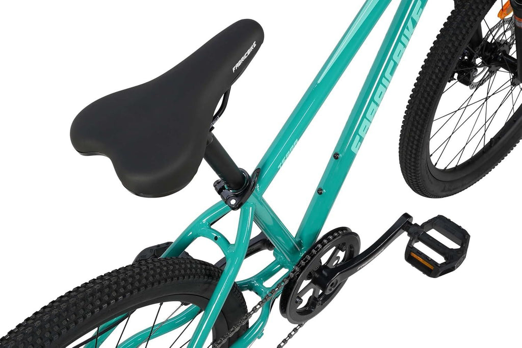 Terra - VTT 24  alu, 8-12 ans, 7 vit., freins à disque, suspension -  Teal Green