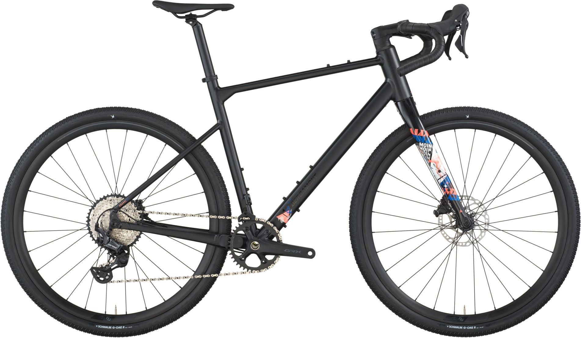 Vélo de Gravel Bergamont Grandurance 20 Shimano GRX 12V 700mm Noir