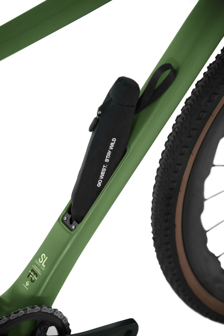 Vélo de Gravel Megamo West 10 Sram Apex Eagle 12V 700 mm Vert 2026