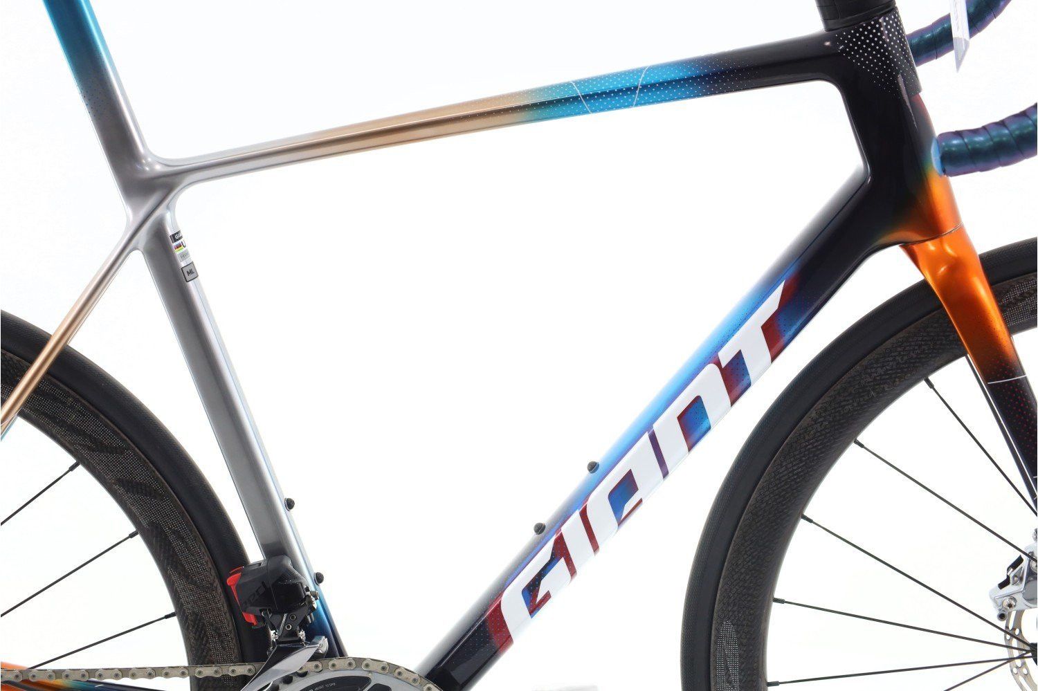Produit reconditionné · Giant TCR Advanced AXS 12V · Gris / Vélo de route | Très bon état