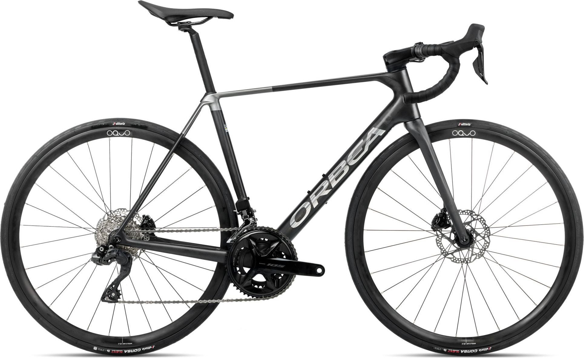 Vélo de Route Orbea Orca M35i Shimano 105 Di2 12V 700 mm Noir Diamond Gris Titan 2026