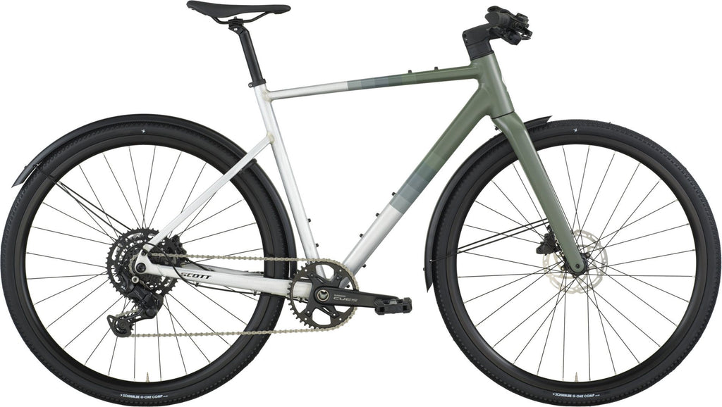 Vélo Fitness Scott Metrix 30 EQ Shimano Cues 9V 700 mm Vert/Argent