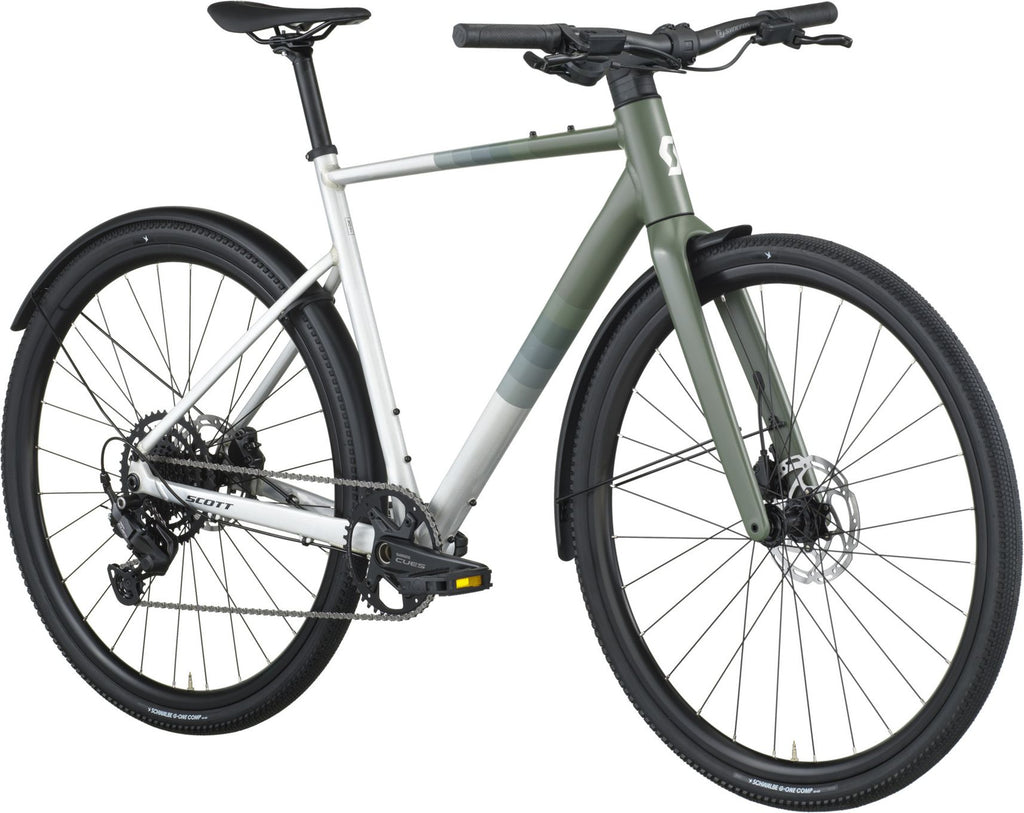 Vélo Fitness Scott Metrix 30 EQ Shimano Cues 9V 700 mm Vert/Argent