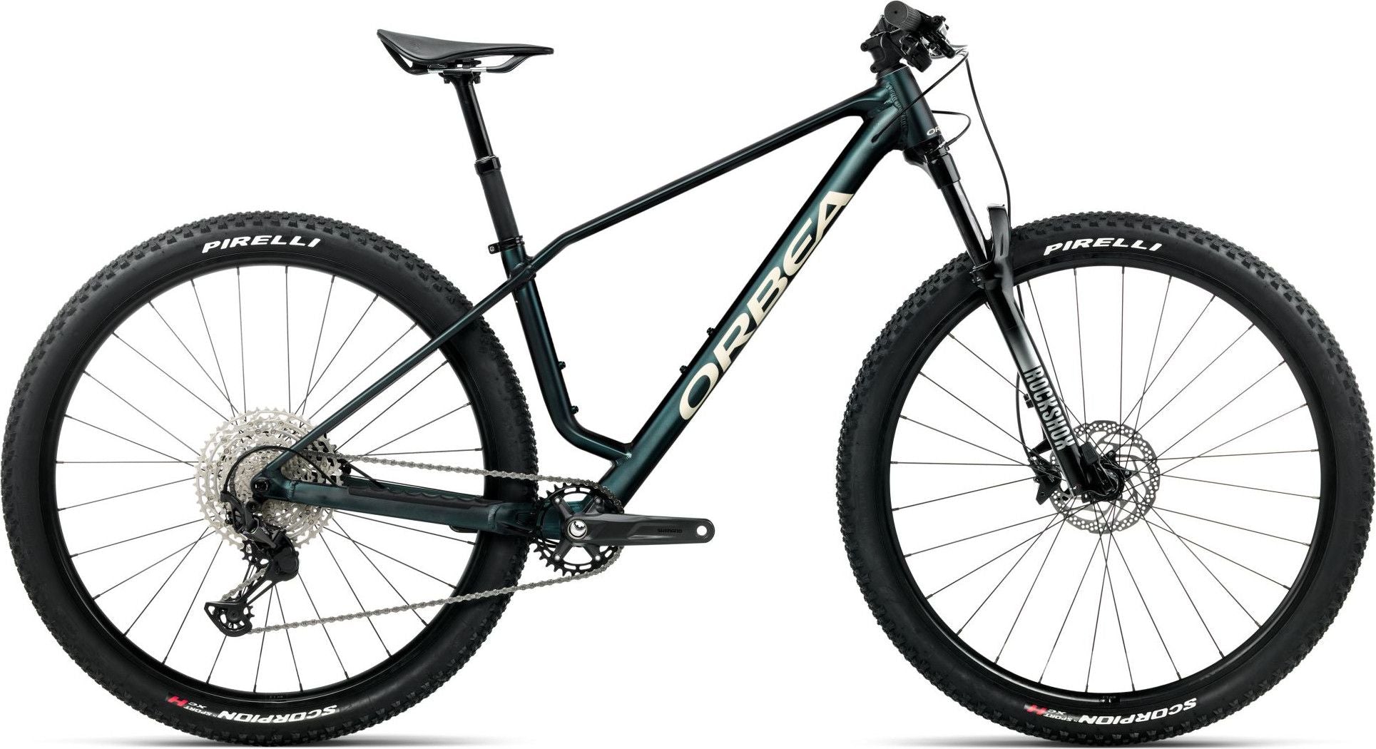 VTT Semi-Rigide Orbea Alma H20 Shimano 12V 29'' Vert Espace Blanc Ivoire 2026