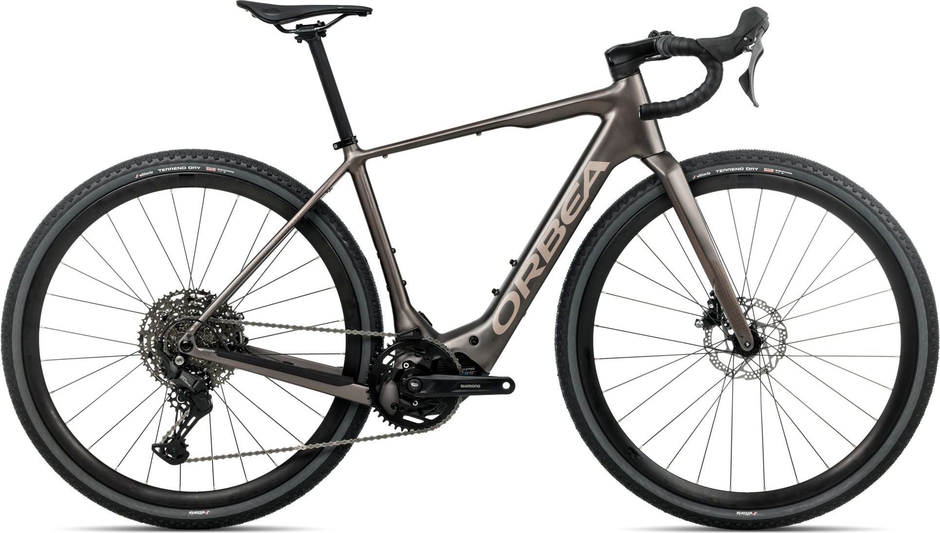 Vélo de Gravel Électrique Orbea Denna H40 Shimano Cues 11V 420 Wh 700 mm Marron Magnetic Bronze 2026