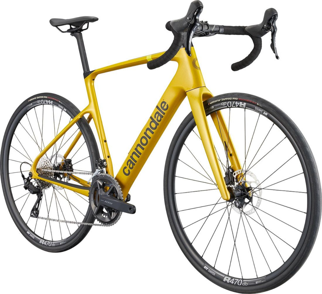 Vélo de Route Cannondale Synapse Carbon 5 Shimano 105 12V 700 mm Jaune