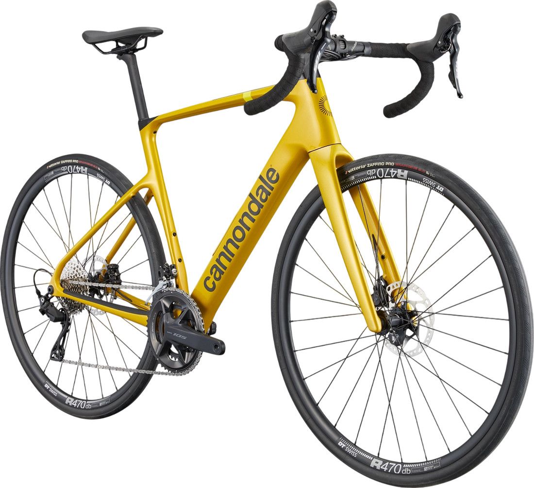 Vélo de Route Cannondale Synapse Carbon 5 Shimano 105 12V 700 mm Jaune
