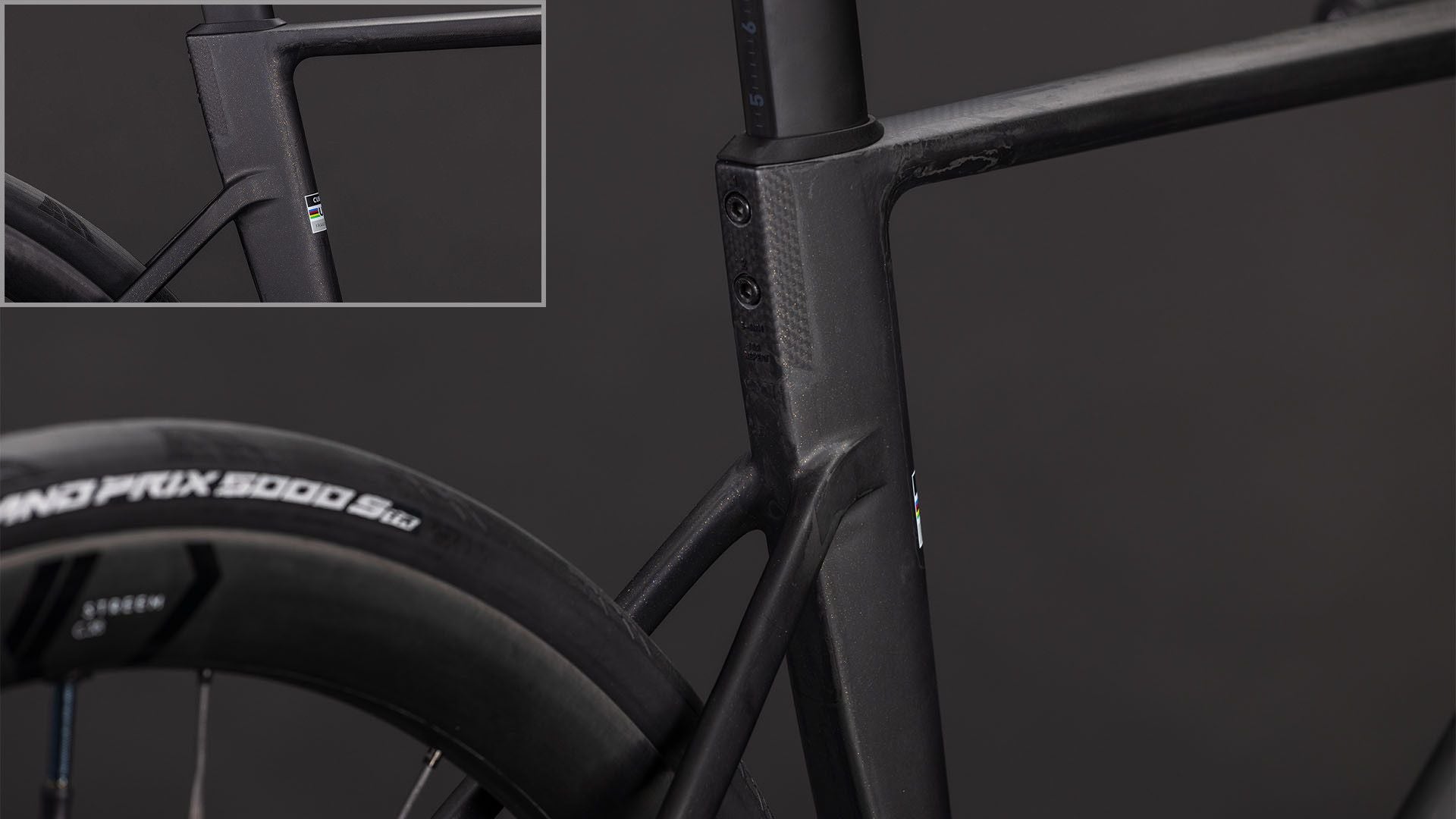 Vélo de Route Cube Litening Air C:68X SLT Shimano Dura-Ace Di2 12V 700 mm Noir Or Gold Dust 2026