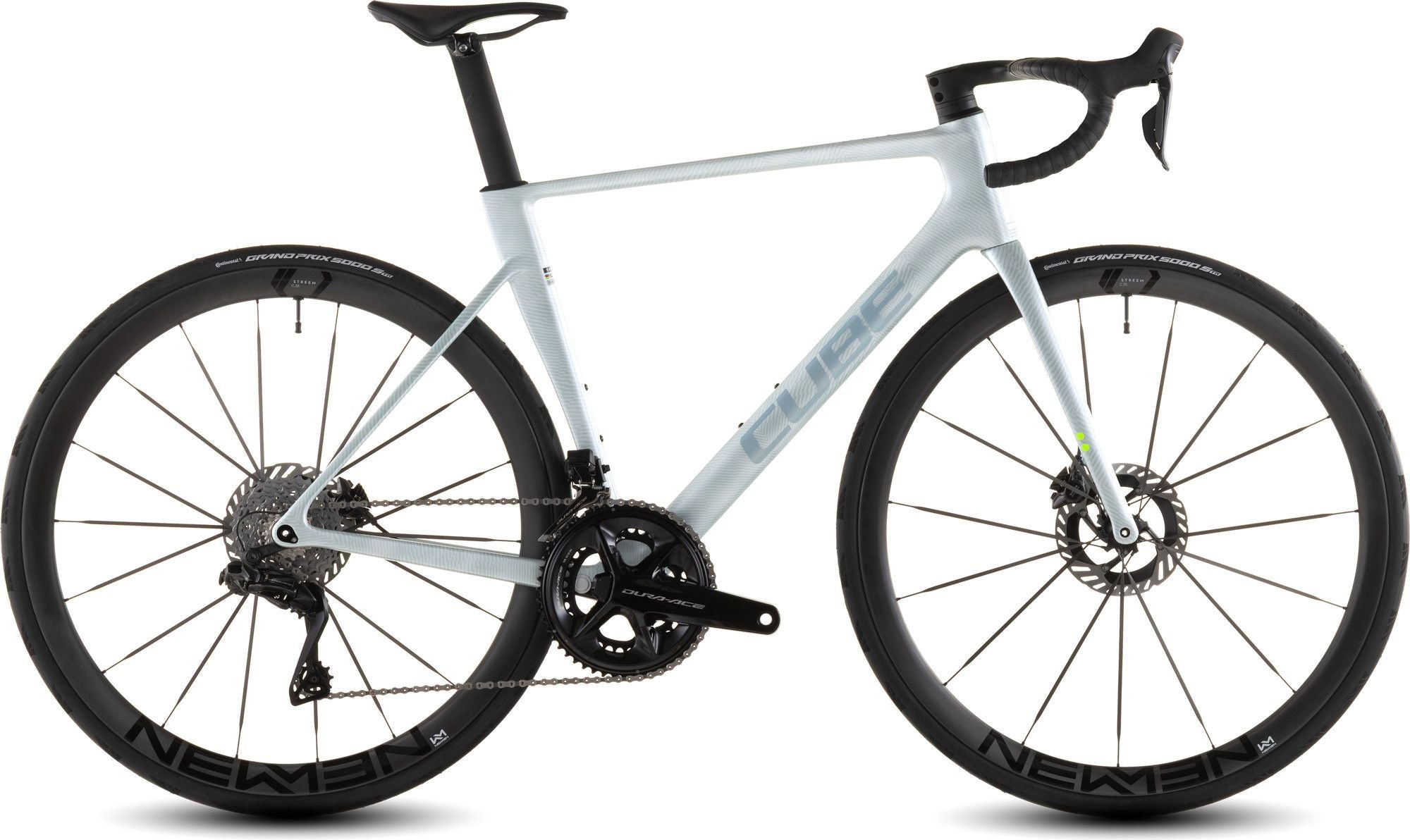 Vélo de Route Cube Litening Air C:68X SLT Shimano Dura-Ace Di2 12V 700 mm Gris Vert Xenon Grid 2026