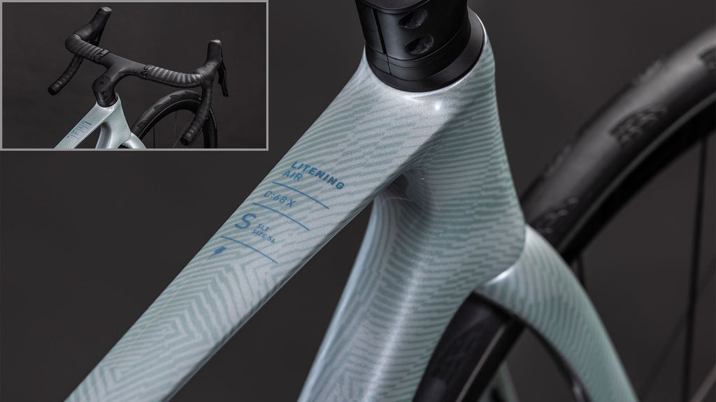Vélo de Route Cube Litening Air C:68X SLT Shimano Dura-Ace Di2 12V 700 mm Gris Vert Xenon Grid 2026