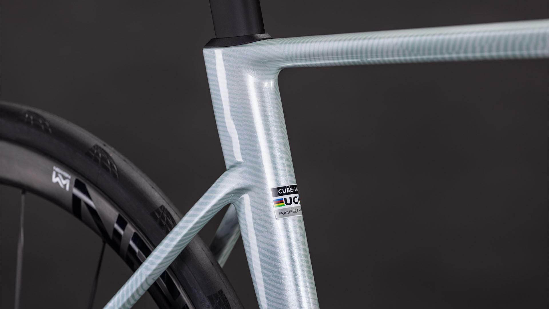 Vélo de Route Cube Litening Air C:68X SLT Shimano Dura-Ace Di2 12V 700 mm Gris Vert Xenon Grid 2026