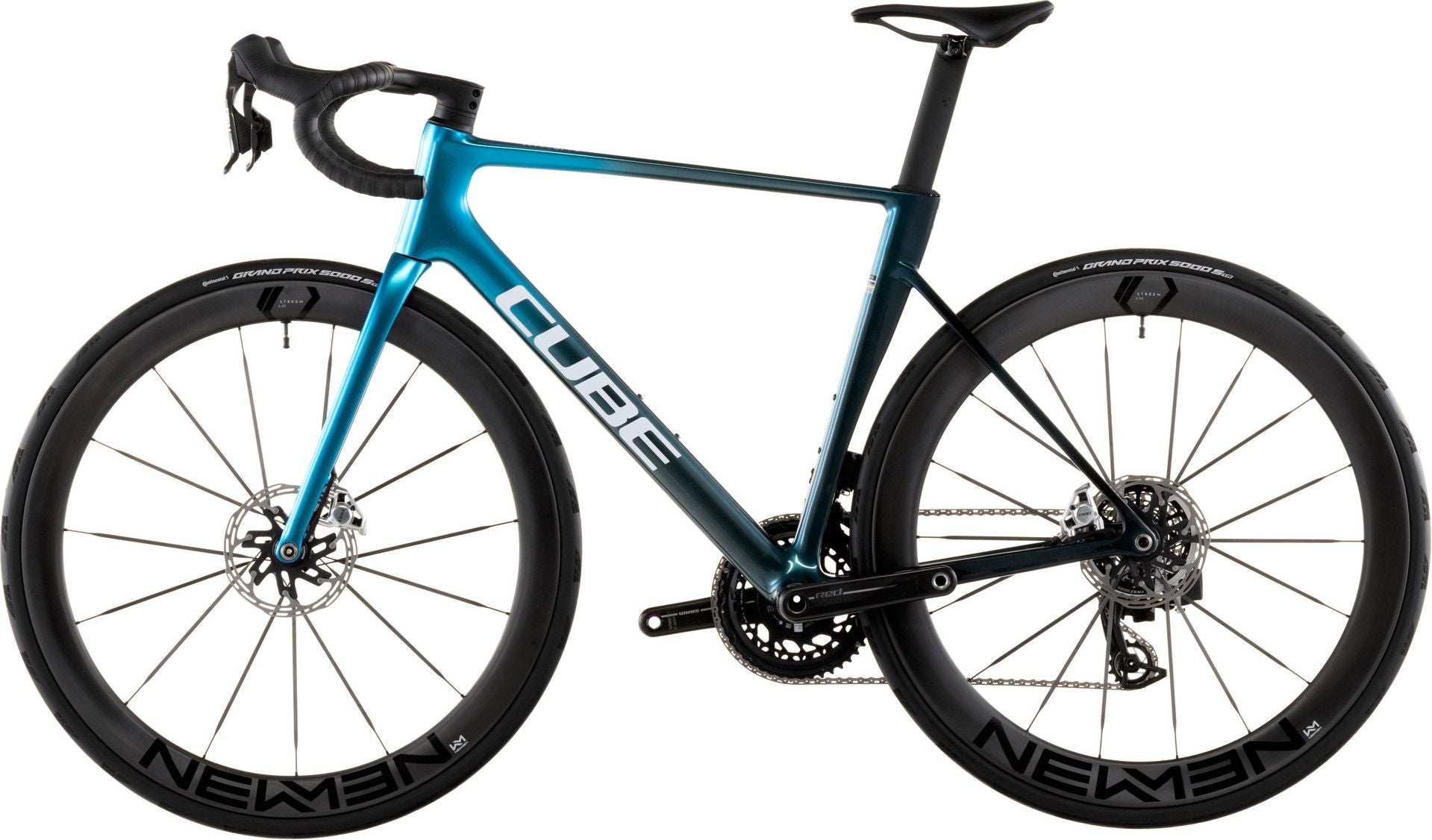 Vélo de Route Cube Litening Air C:68X SLX Sram Red AXS 12V 700 mm Bleu Chrome 2026