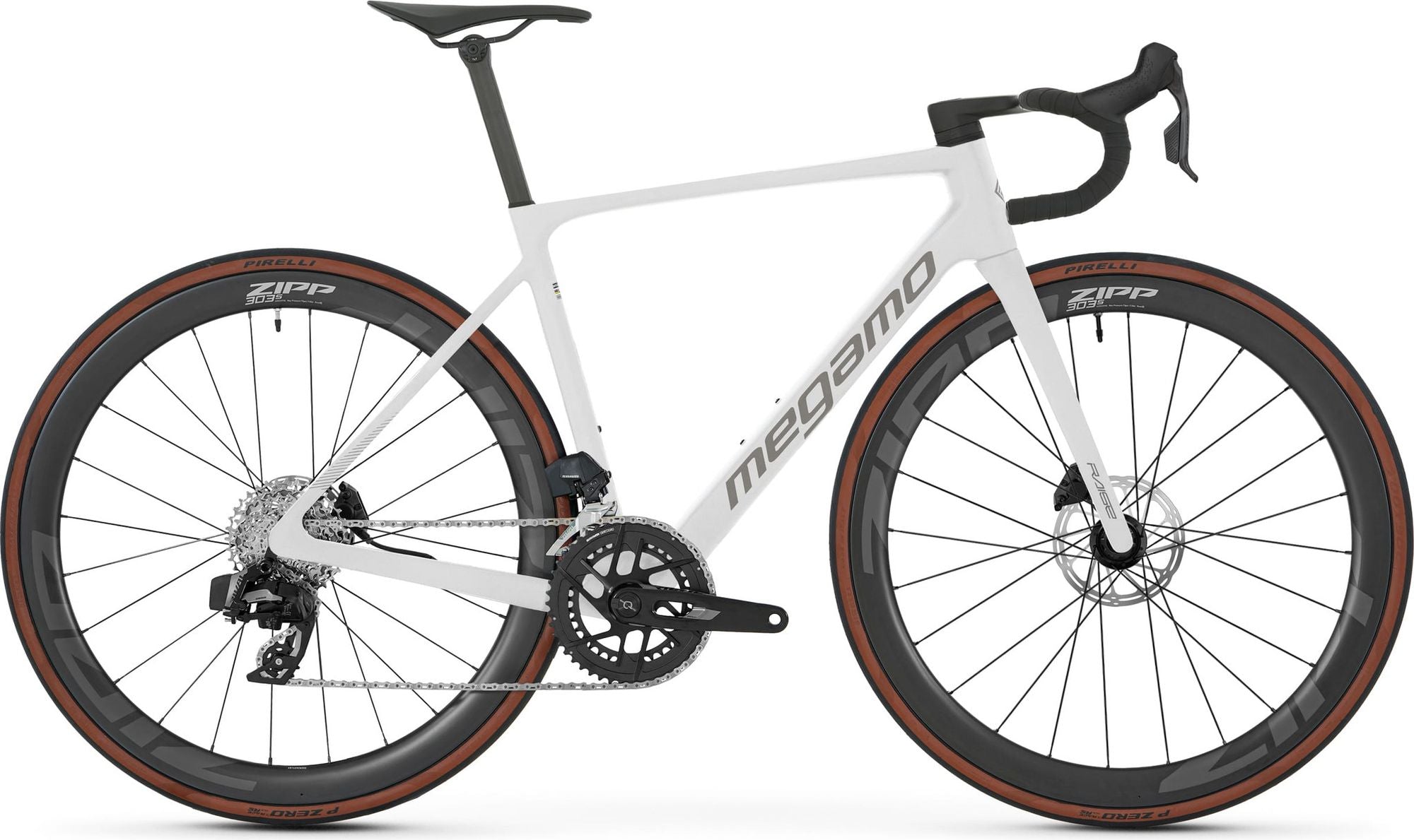 Vélo de Route Megamo Raise 07 Sram Rival AXS 12V 700 mm Blanc 2026