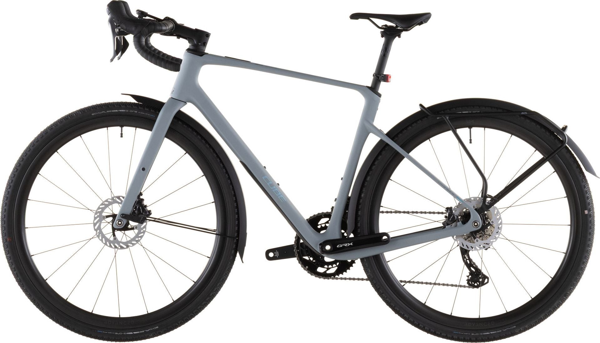 Vélo de Gravel Cube Nuroad C:62 Pro FE Shimano GRX 12V 700 mm Bleu Gris Vulcan 2026