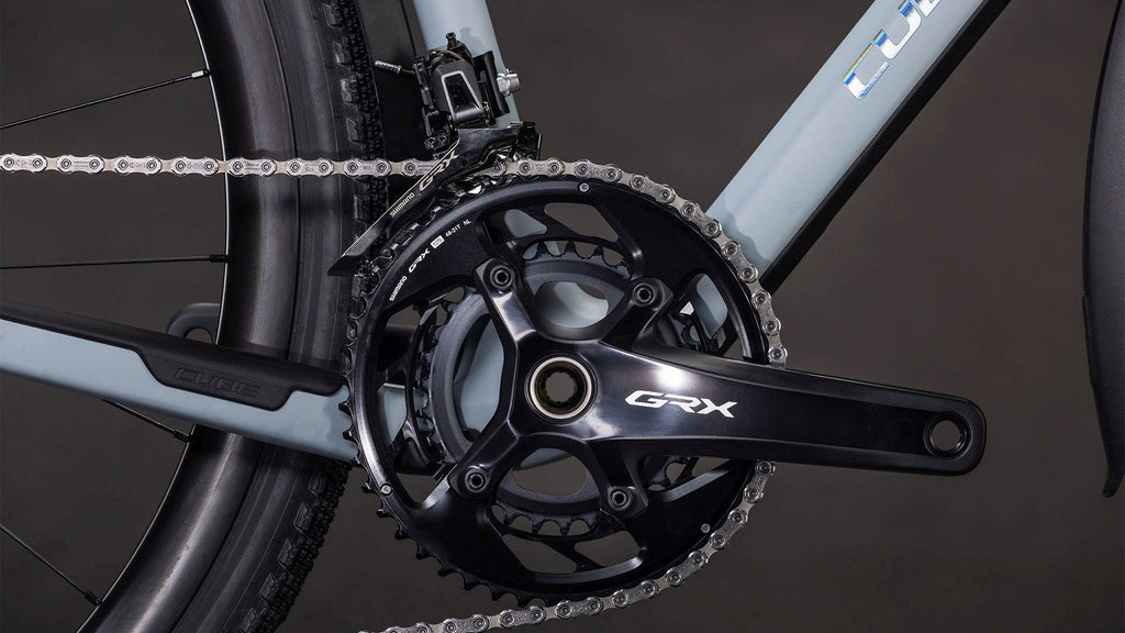 Vélo de Gravel Cube Nuroad C:62 Pro FE Shimano GRX 12V 700 mm Bleu Gris Vulcan 2026