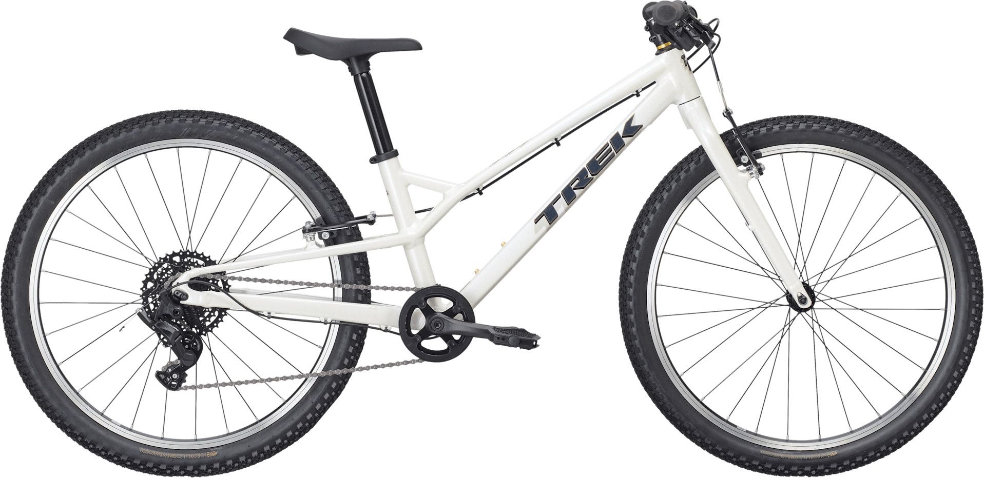 VTT Enfant Rigide Trek Wahoo 24 Path Microshift 8V 24'' Blanc