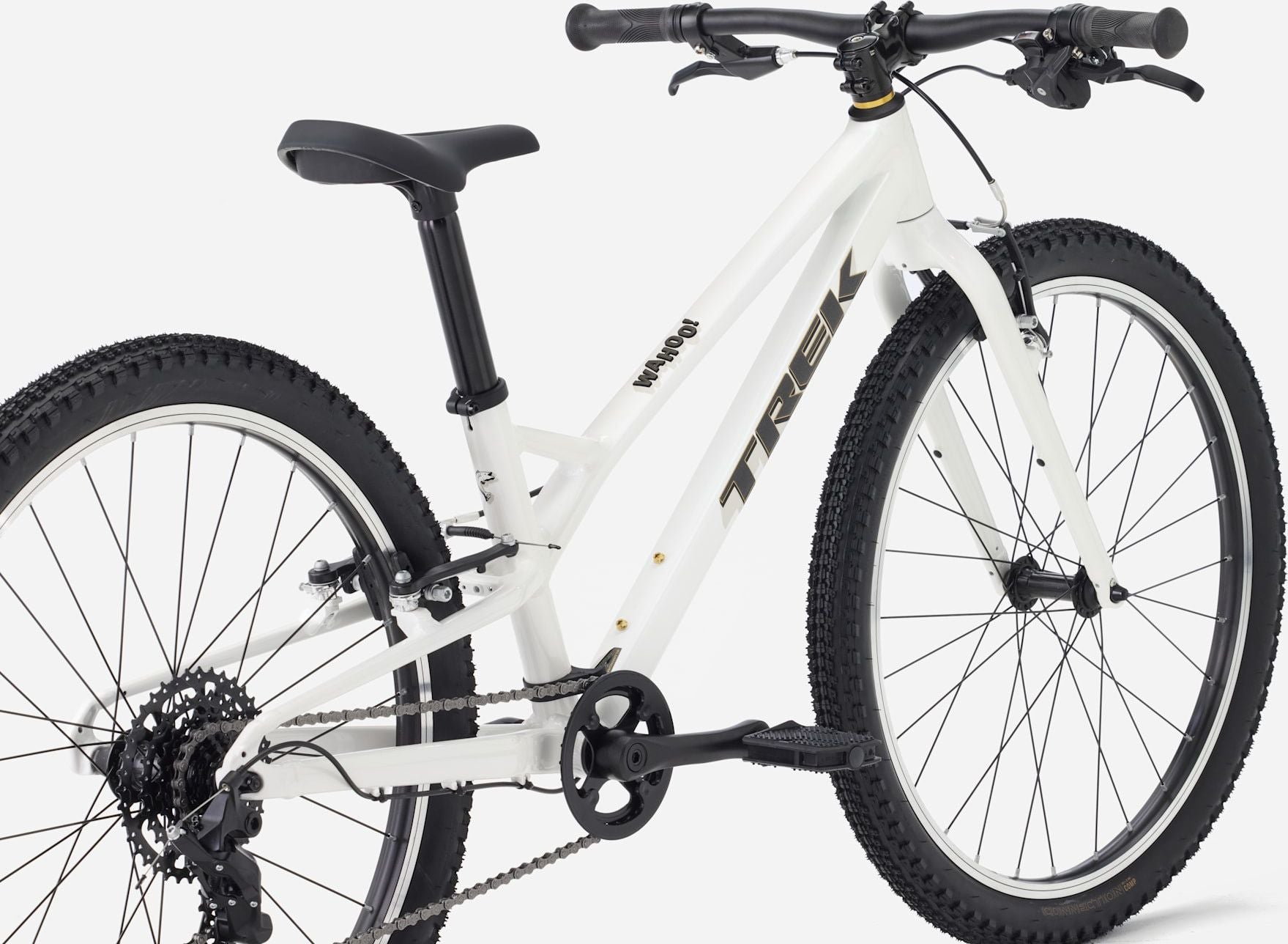 VTT Enfant Rigide Trek Wahoo 24 Path Microshift 8V 24'' Blanc