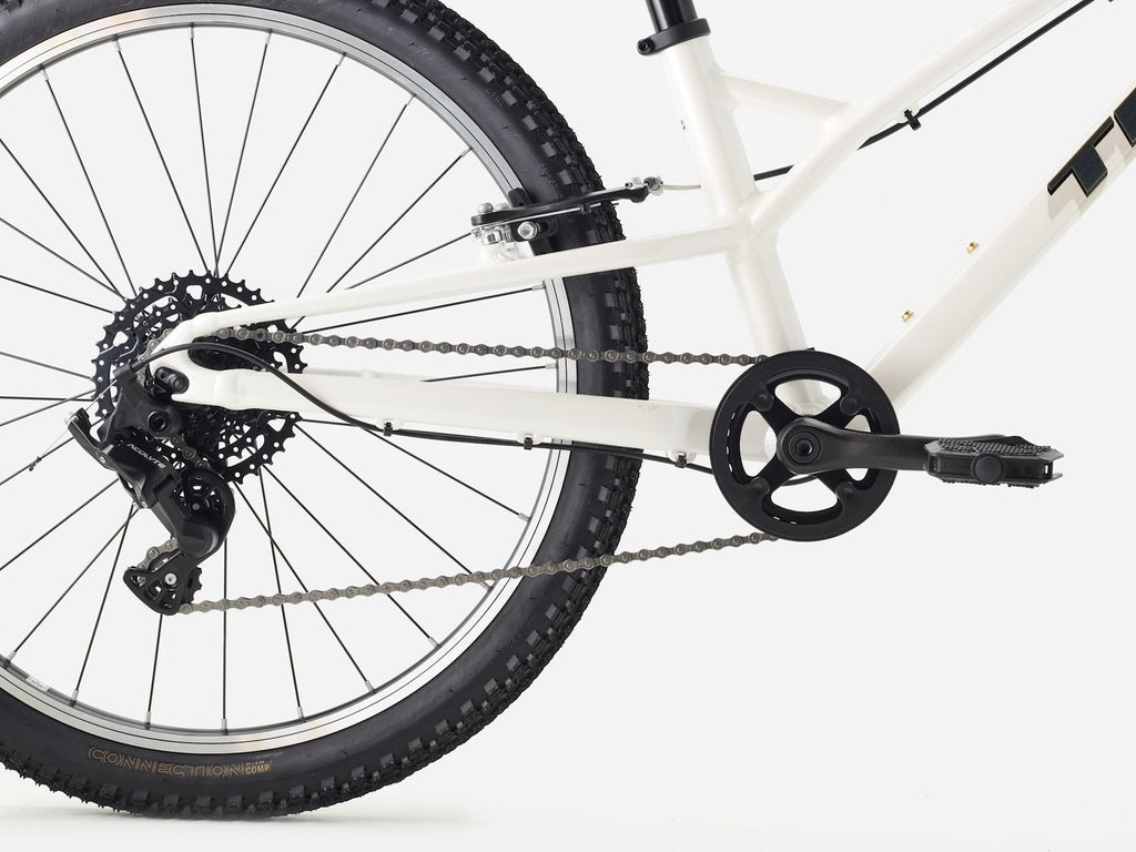 VTT Enfant Rigide Trek Wahoo 24 Path Microshift 8V 24'' Blanc