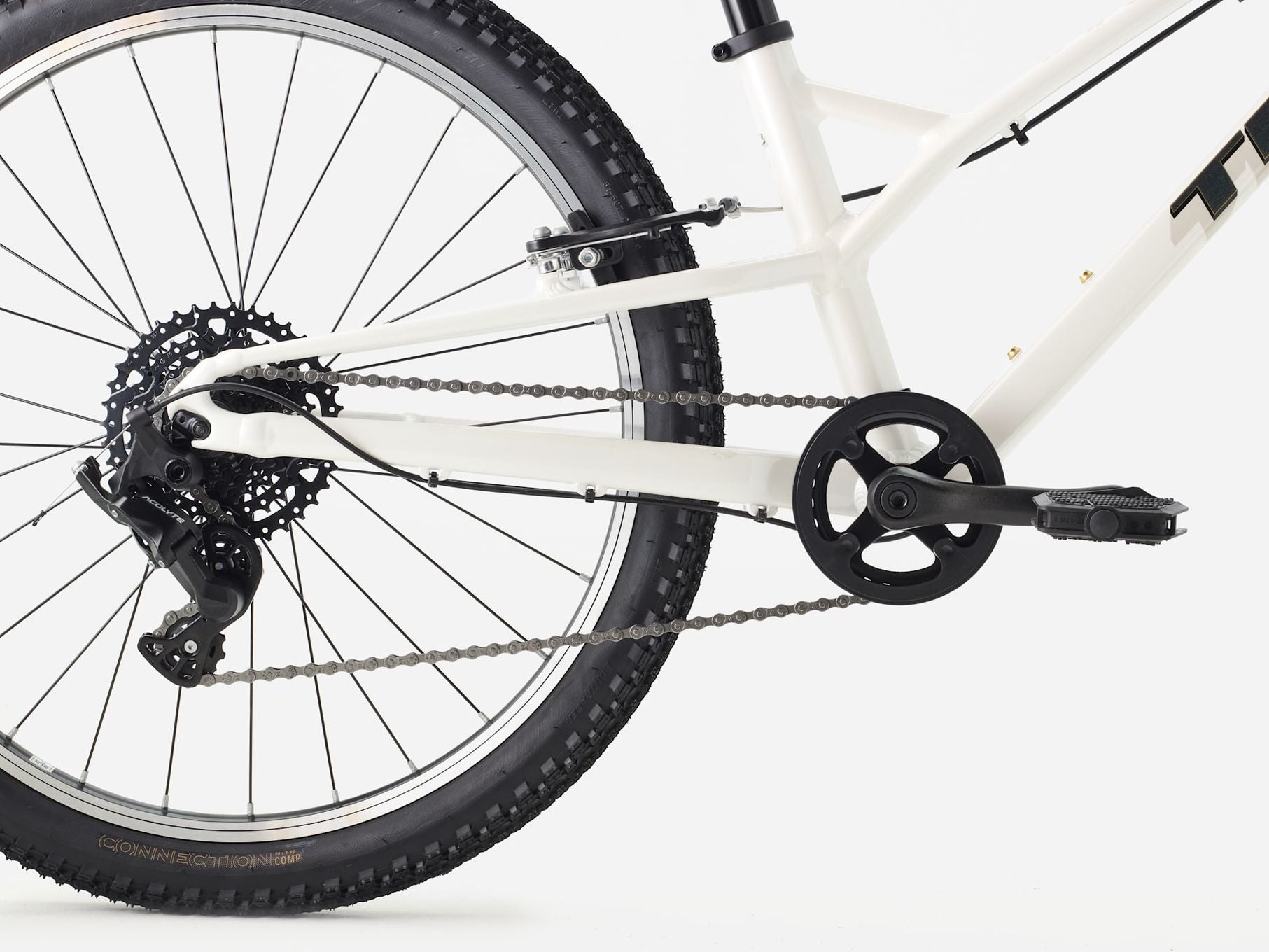 VTT Enfant Rigide Trek Wahoo 24 Path Microshift 8V 24'' Blanc