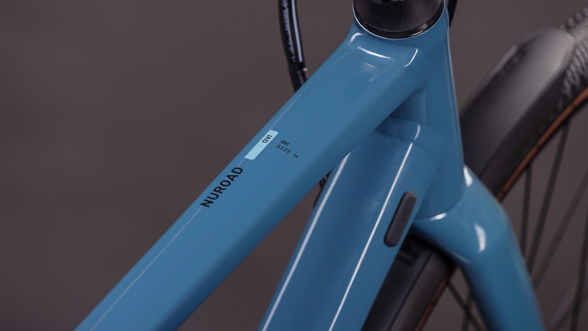 Vélo de Gravel Cube Nuroad One FE Shimano Cues 9V 700 mm Bleu Vert Grove 2026