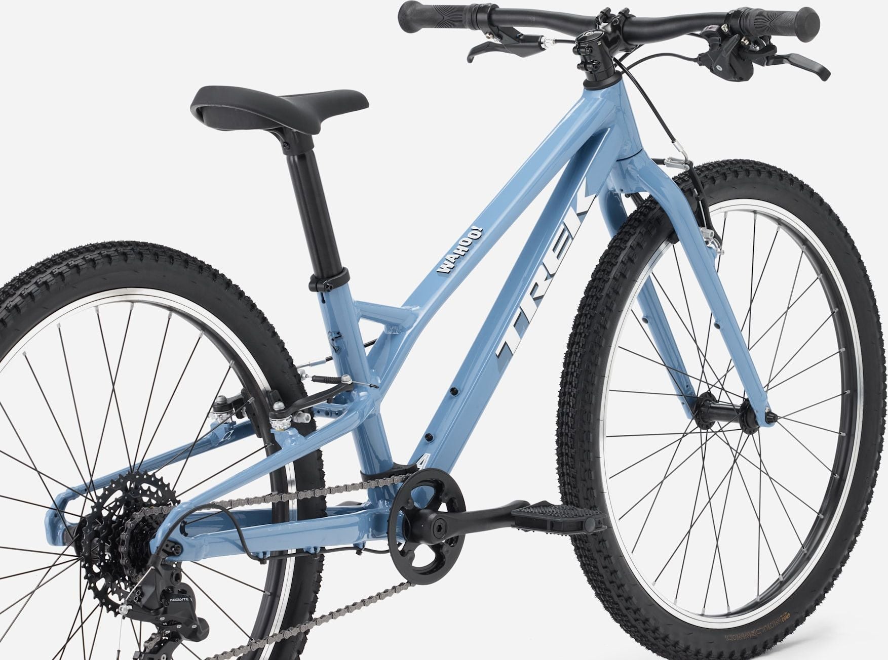 VTT Enfant Rigide Trek Wahoo 24 Path Microshift 8V 24'' Bleu