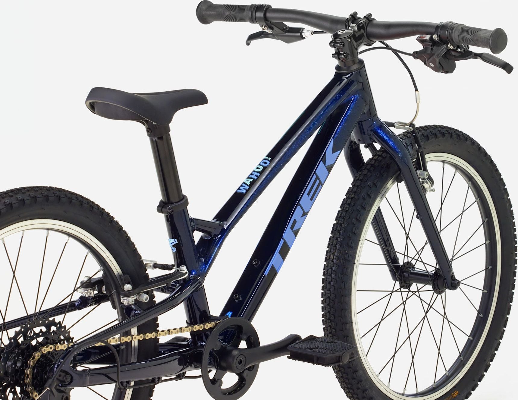 VTT Enfant Rigide Trek Wahoo 20 Path Microshift 8V 20'' Bleu
