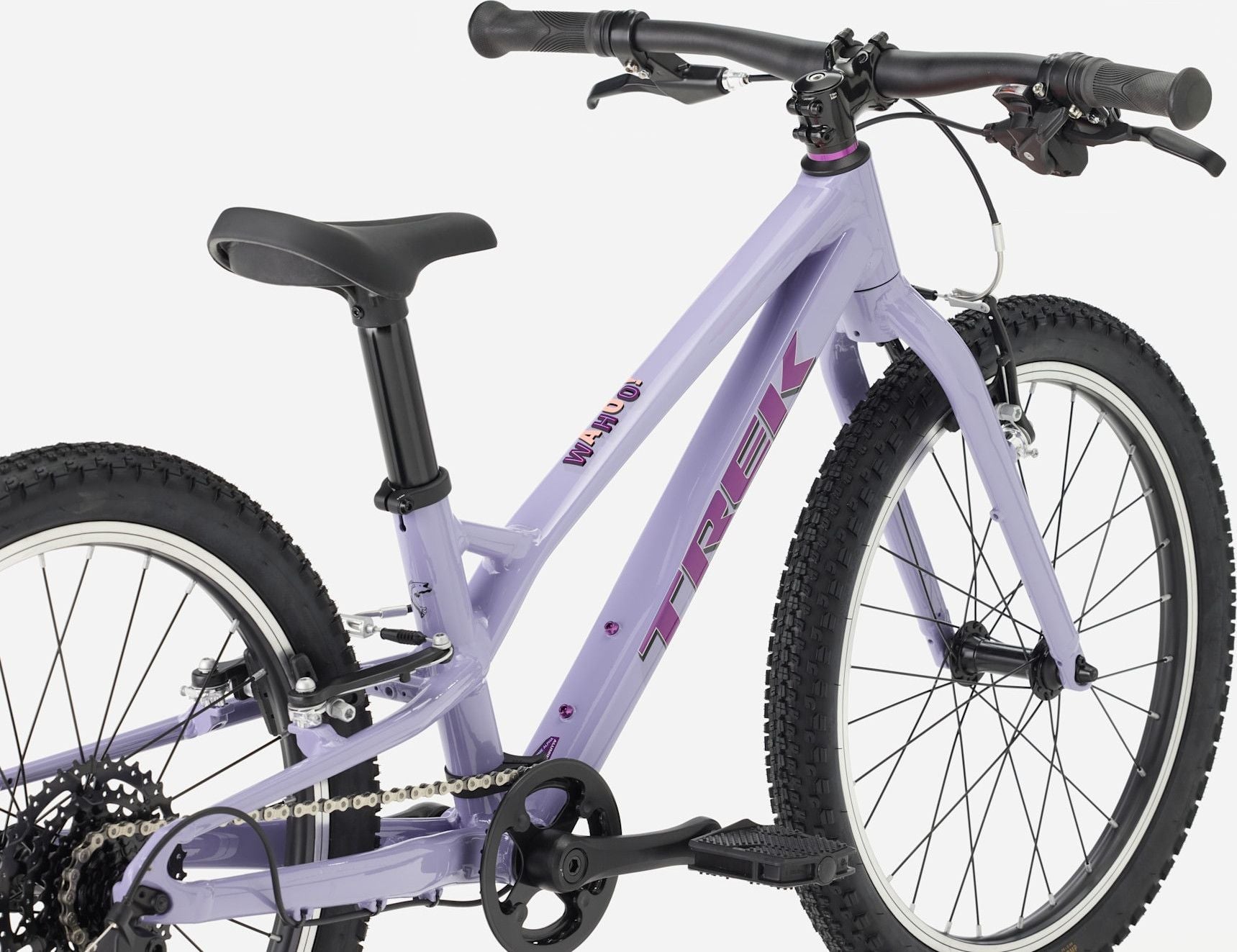 VTT Enfant Rigide Trek Wahoo 20 Path Microshift 8V 20'' Violet