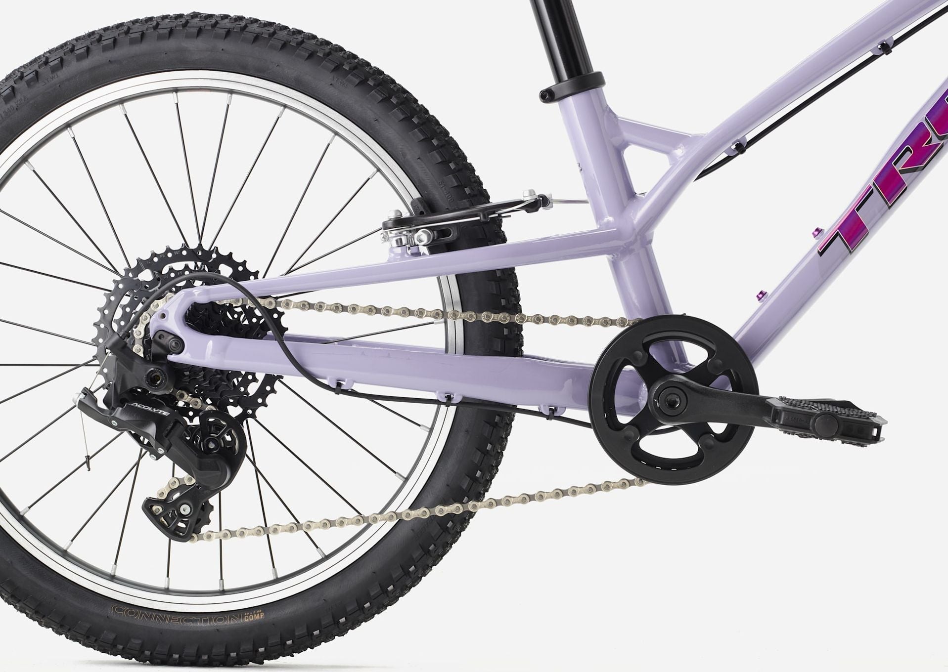 VTT Enfant Rigide Trek Wahoo 20 Path Microshift 8V 20'' Violet