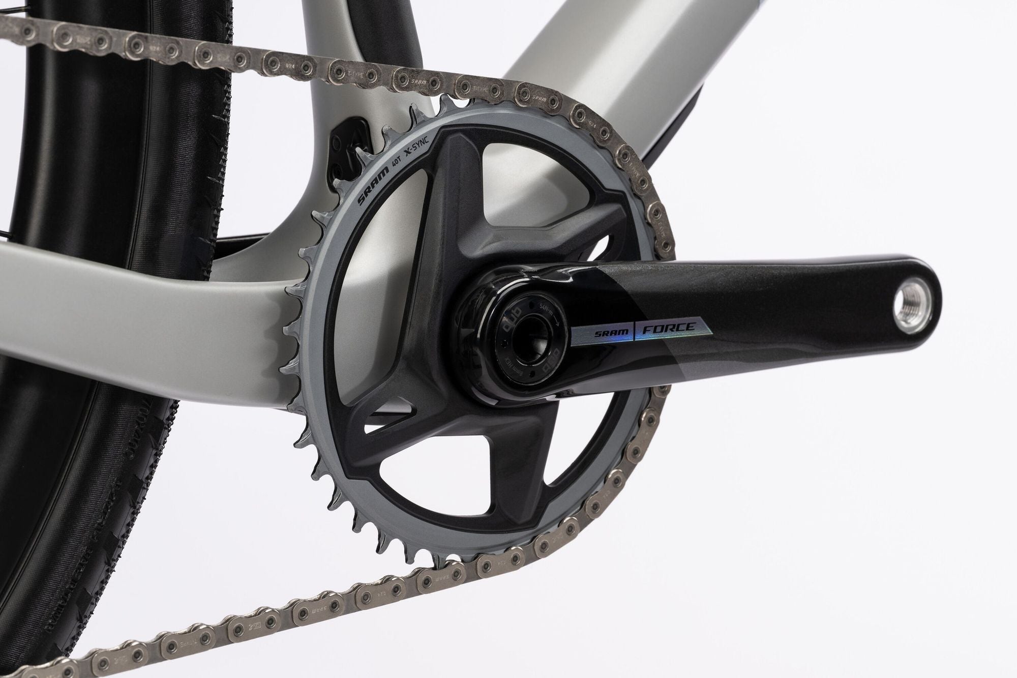 Vélo de Gravel Ghost Asket CF LTD Sram X0 Eagle AXS 12V 700 mm Gris Argent 2025