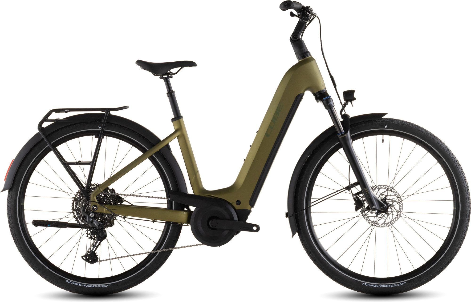 VTC Électrique Cube Touring Hybrid Pro 800 Easy Entry Shimano Cues 11V 800 Wh 700 mm Gris Pearl 2026
