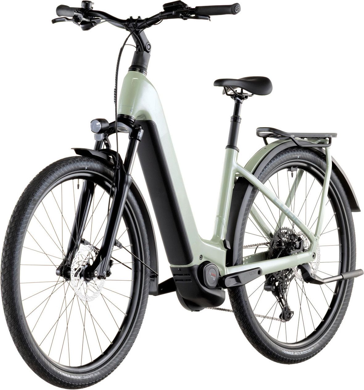 VTC Électrique Cube Kathmandu Hybrid One 800 Easy Entry Shimano Cues 10V 800 Wh 700 mm Vert Pea 2026