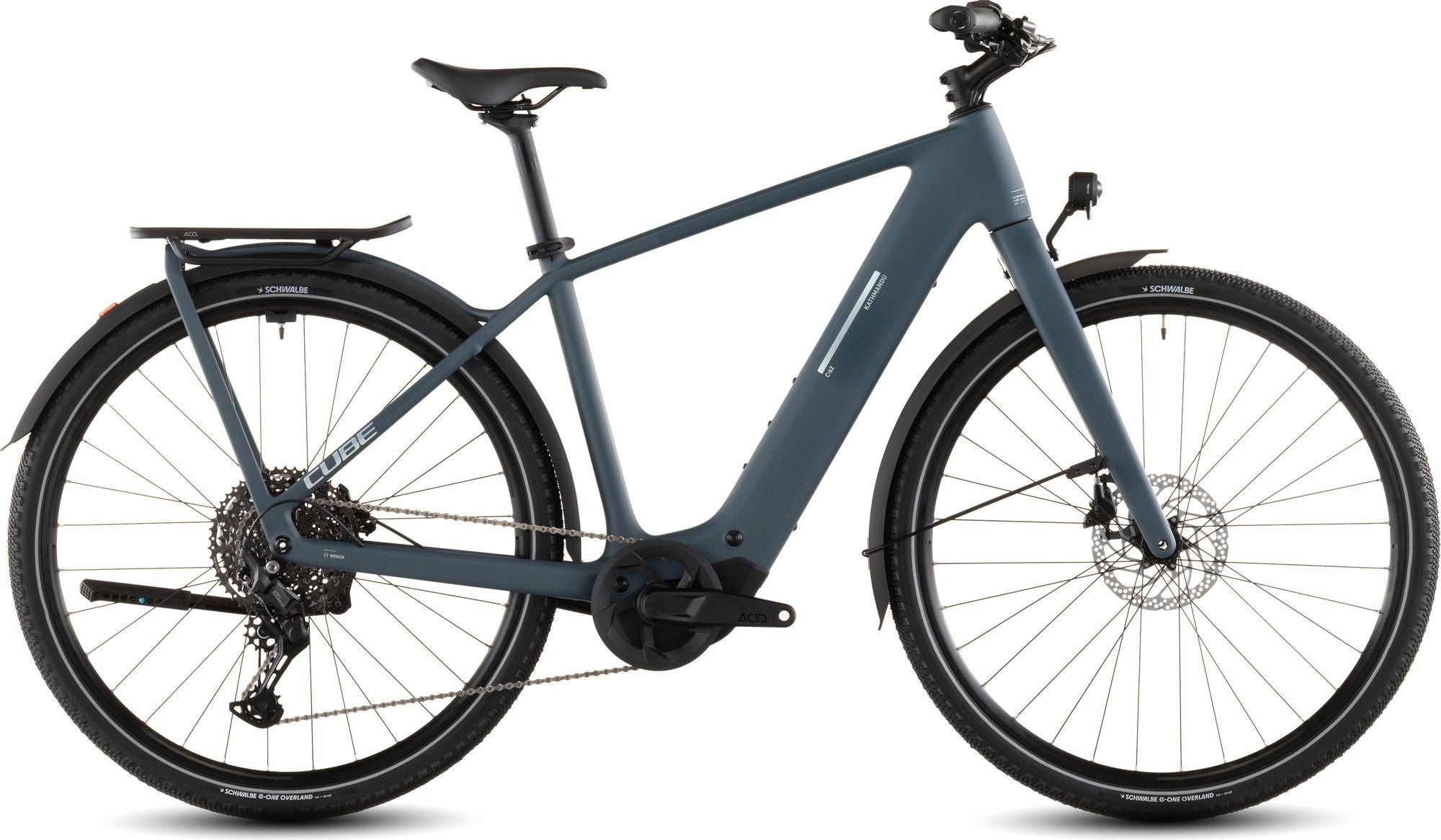 VTC Électrique Cube Kathmandu Hybrid C:62 Pro 400X Shimano Cues 11V 400 Wh 700 mm Bleu Spectral 2026