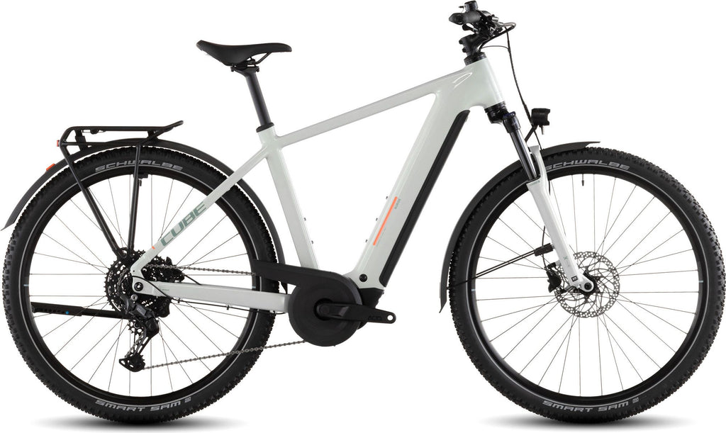 VTC Électrique Cube Nuride Hybrid Performance 600 Shimano Cues 10V 600 Wh 29'' Beige Desert Stone Vert 2026