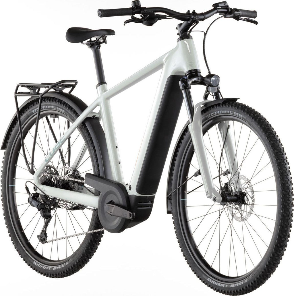 VTC Électrique Cube Nuride Hybrid Performance 600 Shimano Cues 10V 600 Wh 29'' Beige Desert Stone Vert 2026