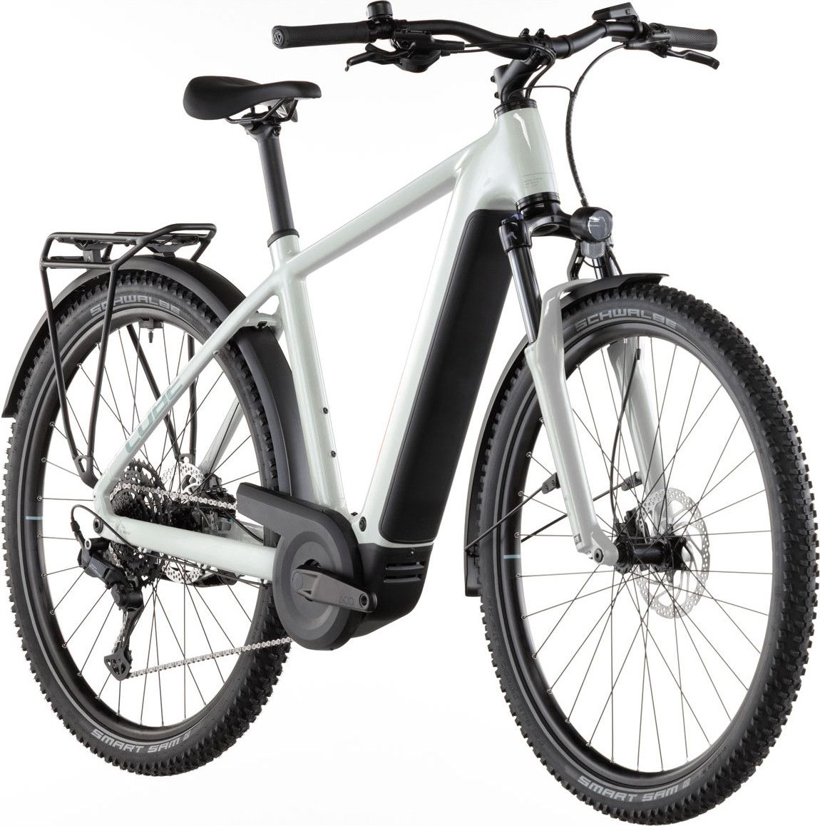 VTC Électrique Cube Nuride Hybrid Performance 600 Shimano Cues 10V 600 Wh 29'' Beige Desert Stone Vert 2026