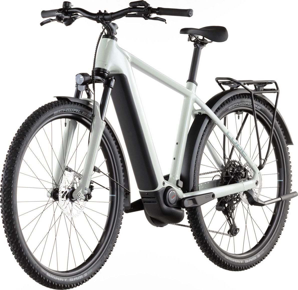 VTC Électrique Cube Nuride Hybrid Performance 600 Shimano Cues 10V 600 Wh 29'' Beige Desert Stone Vert 2026