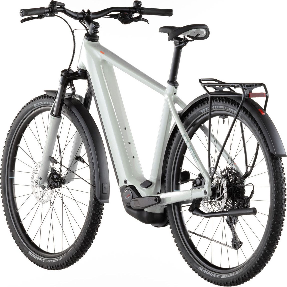 VTC Électrique Cube Nuride Hybrid Performance 600 Shimano Cues 10V 600 Wh 29'' Beige Desert Stone Vert 2026
