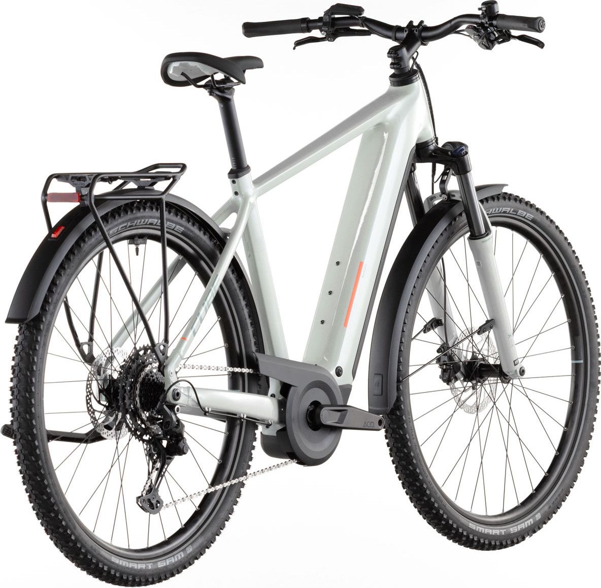 VTC Électrique Cube Nuride Hybrid Performance 600 Shimano Cues 10V 600 Wh 29'' Beige Desert Stone Vert 2026