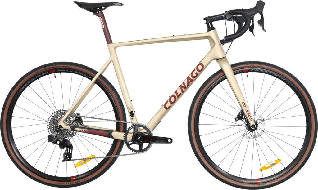 Gravel Bike Colnago G3-X Sram Rival eTap AXS 12V 700mm Or 2022 T.55 cm / 180-185 - Produit Reconditionné