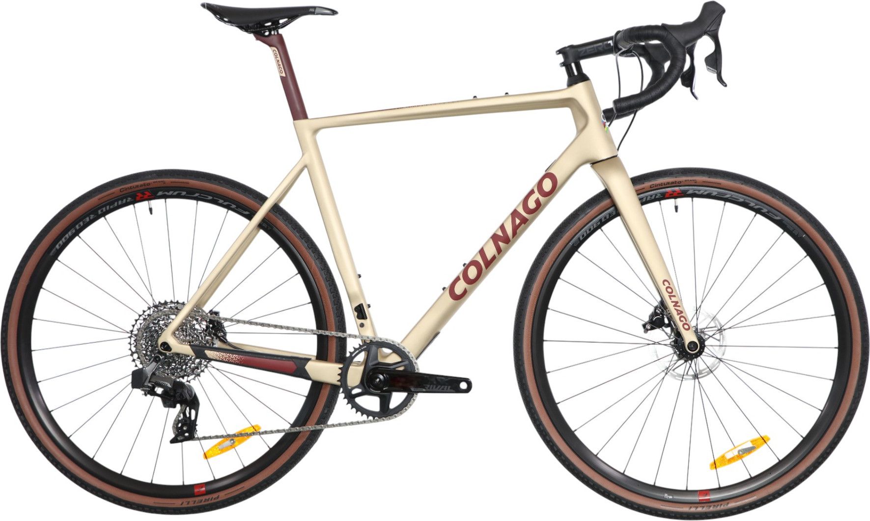 Gravel Bike Colnago G3-X Sram Rival eTap AXS 12V 700mm Or 2022 T.55 cm / 180-185 - Produit Reconditionné