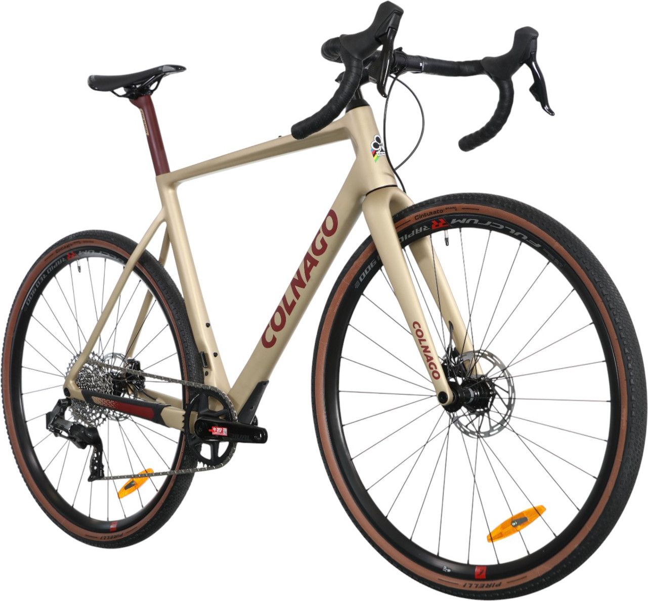 Gravel Bike Colnago G3-X Sram Rival eTap AXS 12V 700mm Or 2022 T.55 cm / 180-185 - Produit Reconditionné