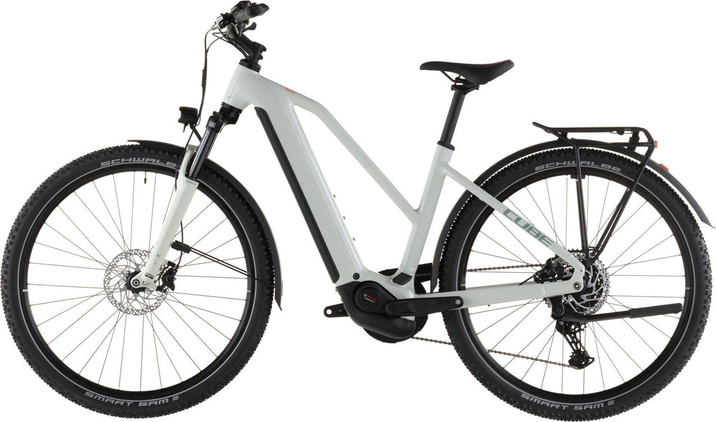VTC Électrique Cube Nuride Hybrid Performance 600 Trapeze Shimano Cues 10V 600 Wh 29'' Beige Desert Stone Vert 2026