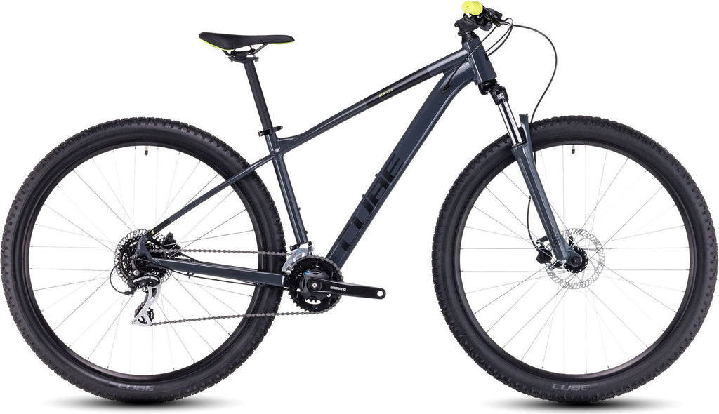 VTT Semi-Rigide Cube Aim Pro Shimano 8V 27.5'' Gris