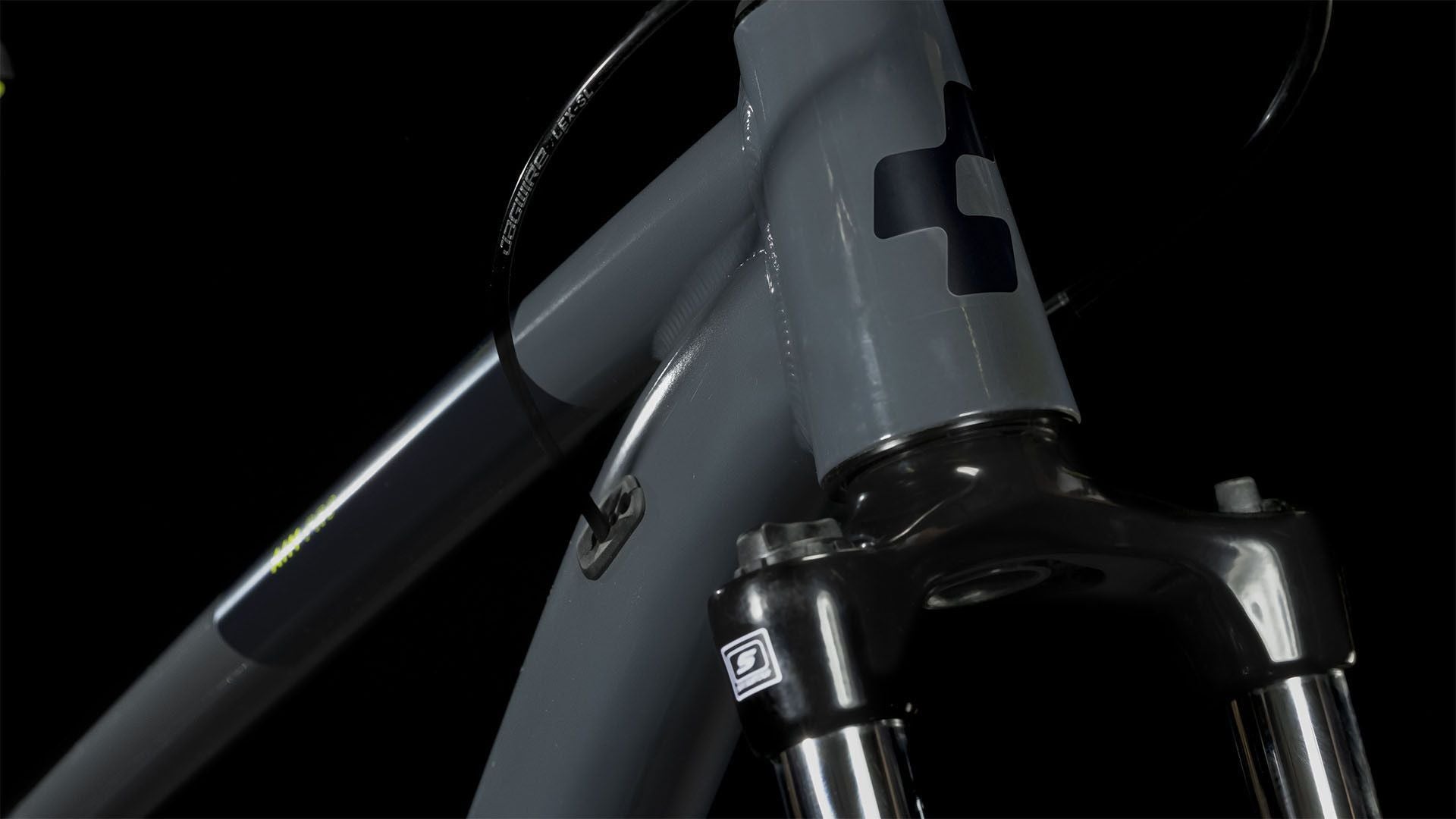 VTT Semi-Rigide Cube Aim Pro Shimano 8V 27.5'' Gris