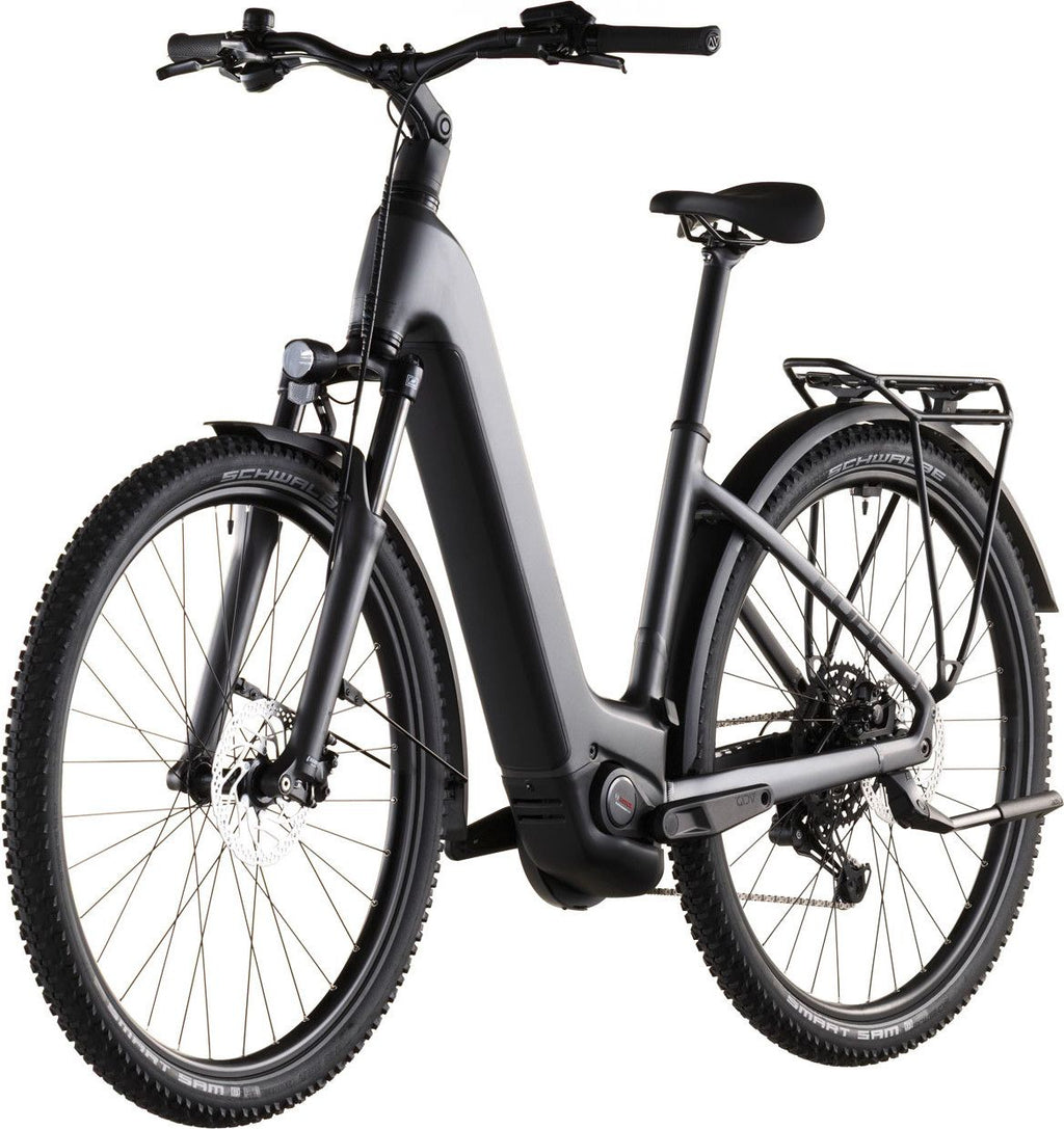 VTC Électrique Cube Nuride Hybrid Performance 600 Easy Entry Shimano Cues 10V 600 Wh 29'' Gris Slab 2026