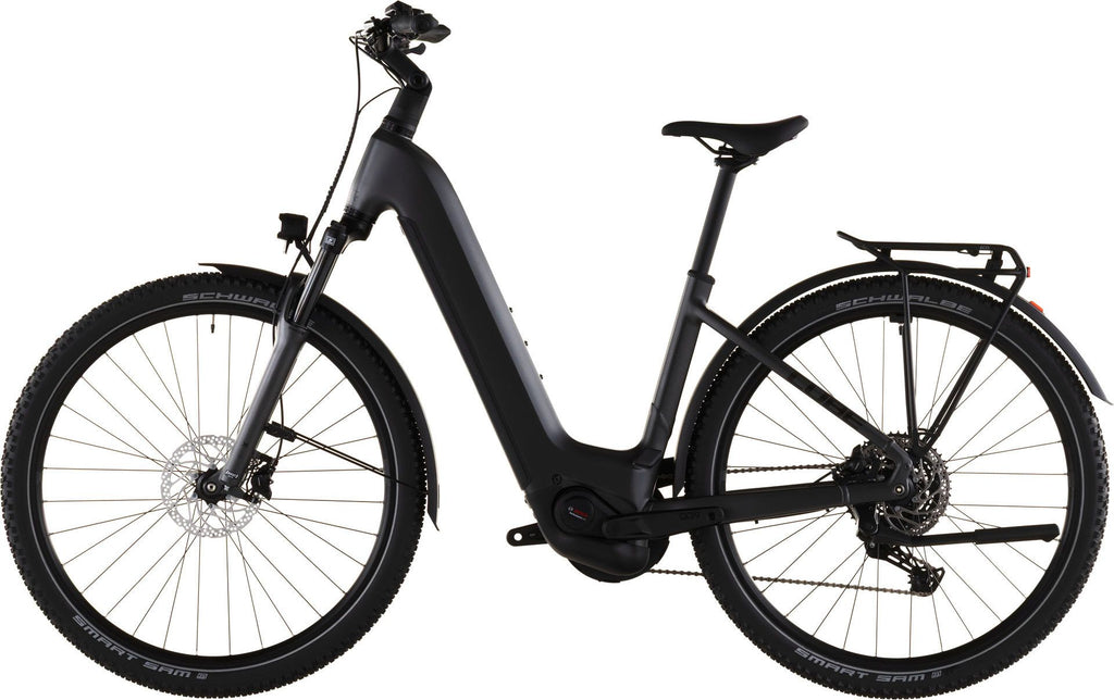 VTC Électrique Cube Nuride Hybrid Performance 600 Easy Entry Shimano Cues 10V 600 Wh 29'' Gris Slab 2026