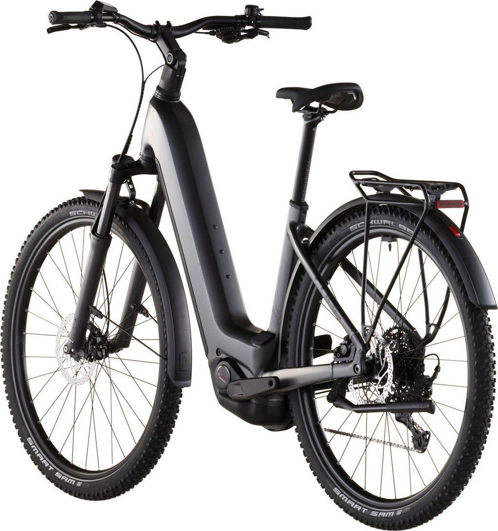 VTC Électrique Cube Nuride Hybrid Performance 600 Easy Entry Shimano Cues 10V 600 Wh 29'' Gris Slab 2026