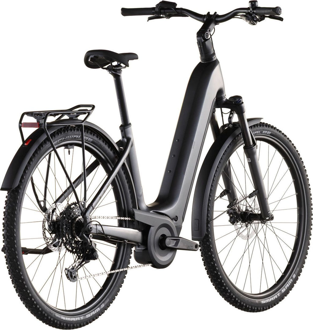VTC Électrique Cube Nuride Hybrid Performance 600 Easy Entry Shimano Cues 10V 600 Wh 29'' Gris Slab 2026